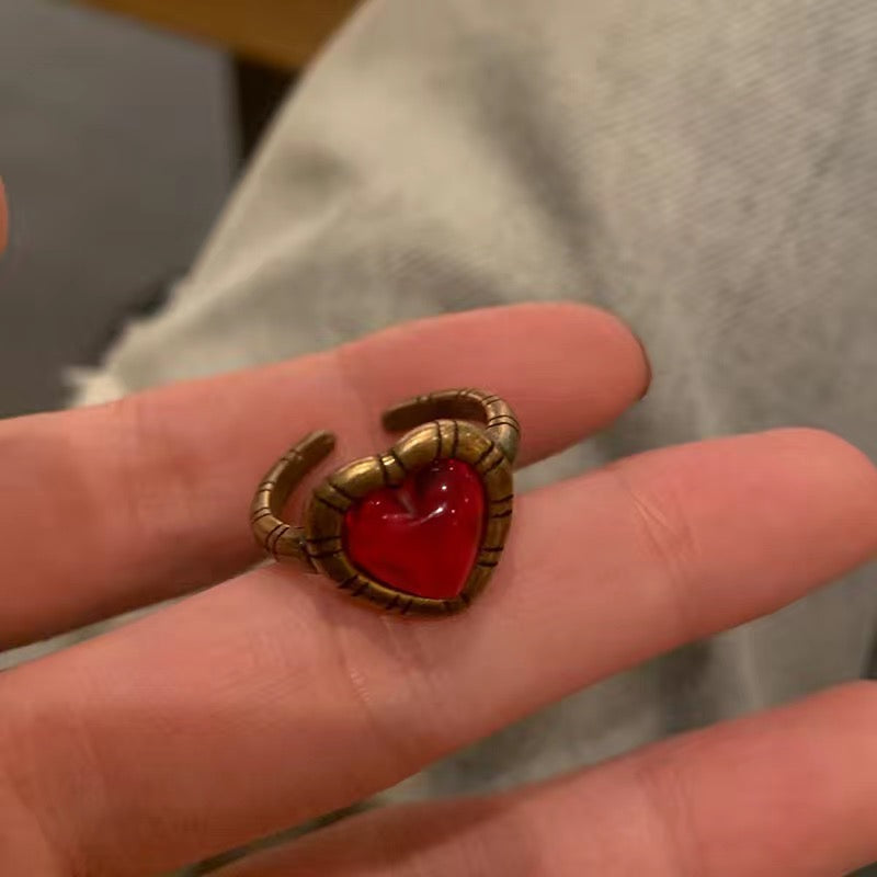 Vintage love ring set