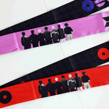 Army Scarf Ribbon | Arirang Tour Merch | Kpop Bag Charm | Lightstick Bow | Concert Hair Tie | Army Fandom Gift