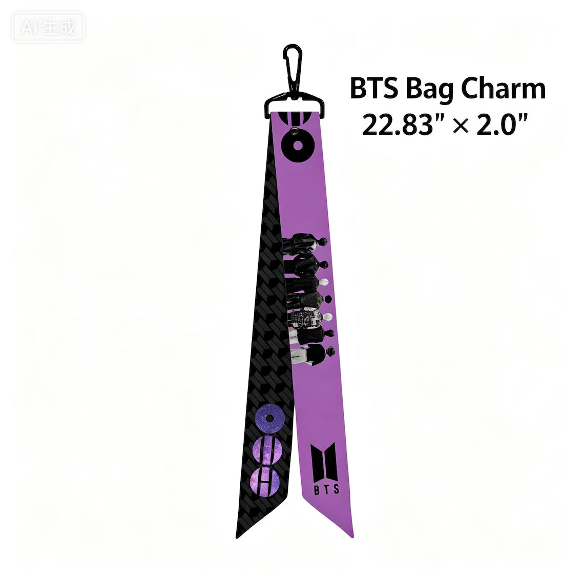 Army Scarf Ribbon | Arirang Tour Merch | Kpop Bag Charm | Lightstick Bow | Concert Hair Tie | Army Fandom Gift