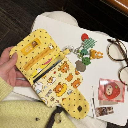 Cute Cartoon Mini Wallet – Portable Coin Purse & Card Holder