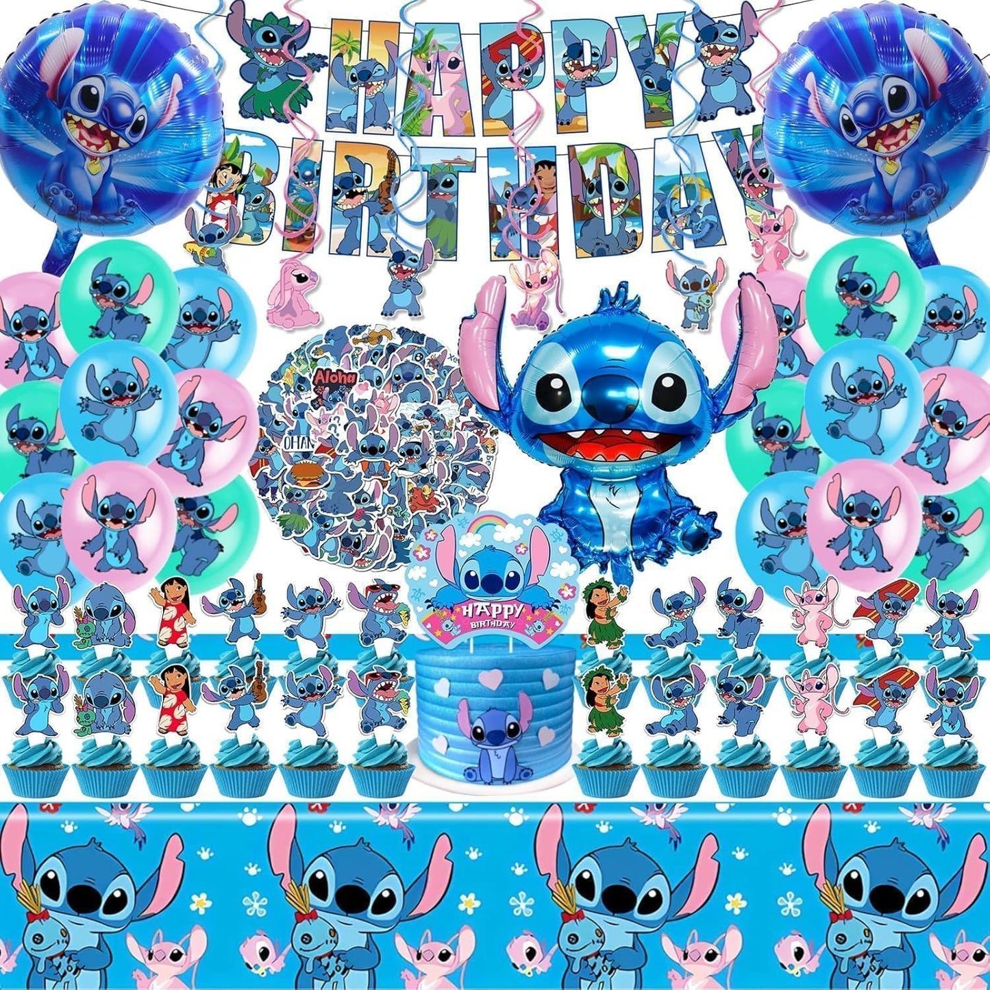 Stitch Party Suppliesr Boys Girls Stitch Theme Party