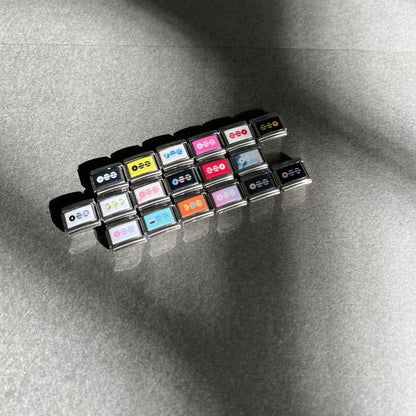 ARIRANG 2026 Comeback Inspired Italian Charm Bracelet - Custom K-Pop Album Cover Stainless Steel Modular Jewelry for Fans