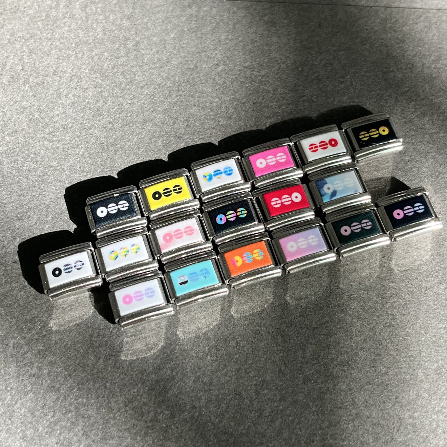 ARIRANG 2026 Comeback Inspired Italian Charm Bracelet - Custom K-Pop Album Cover Stainless Steel Modular Jewelry for Fans