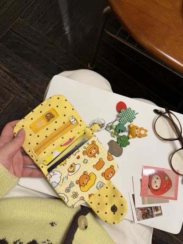 Cute Cartoon Mini Wallet – Portable Coin Purse & Card Holder