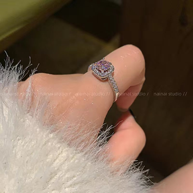Pink rings 2-piece set