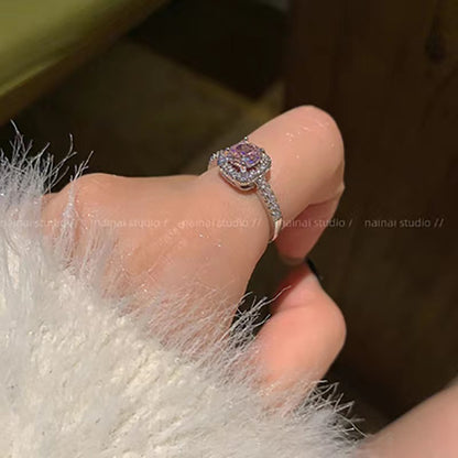Pink rings 2-piece set
