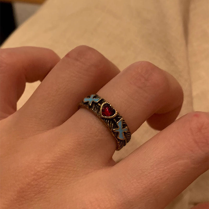 Sweet Cool Style Ring 4-Piece Set