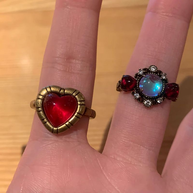 Vintage love ring set
