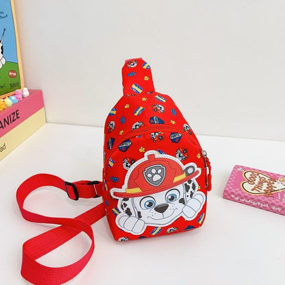 Cute Cartoon Dog Sling Bag for Kids – Lightweight Crossbody Chest Bag for Boys & Girls