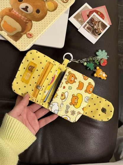 Cute Cartoon Mini Wallet – Portable Coin Purse & Card Holder