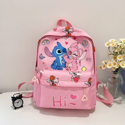 Cute Cartoon Character Print Backpack | Lightweight Casual Daypack for Kids & Fans