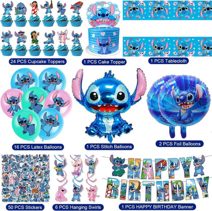 Stitch Party Suppliesr Boys Girls Stitch Theme Party