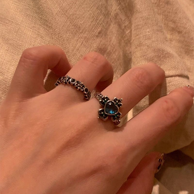 Sweet Cool Style Ring 4-Piece Set