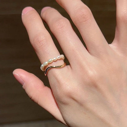 Holiday style exquisite ring set