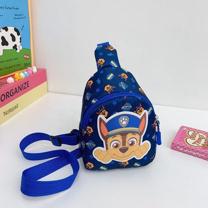 Cute Cartoon Dog Sling Bag for Kids – Lightweight Crossbody Chest Bag for Boys & Girls