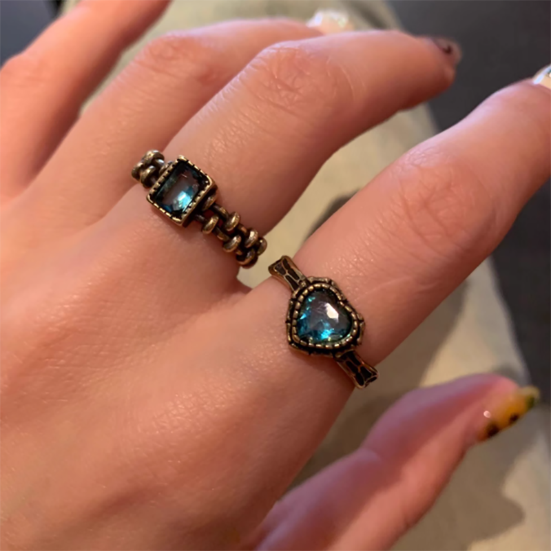Medieval Aged Ring Set