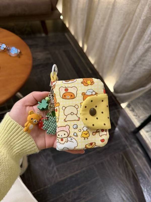 Cute Cartoon Mini Wallet – Portable Coin Purse & Card Holder