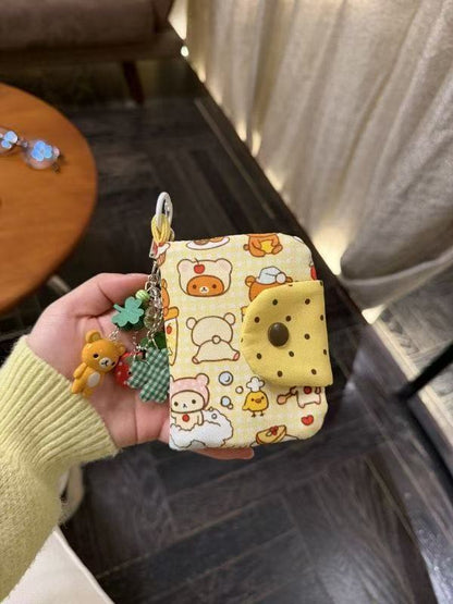 Cute Cartoon Mini Wallet – Portable Coin Purse & Card Holder