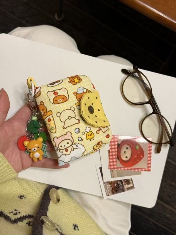 Cute Cartoon Mini Wallet – Portable Coin Purse & Card Holder