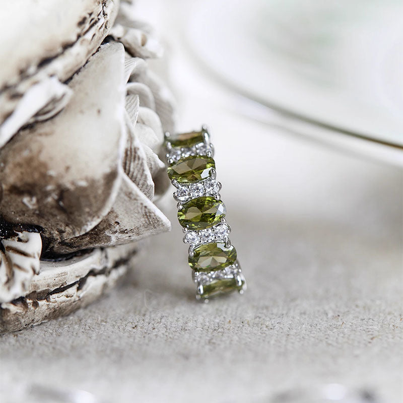 Luxe Fresh Green Ring Set