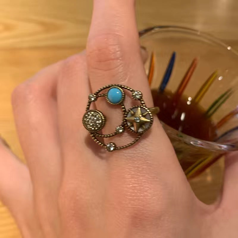 Vintage love ring set