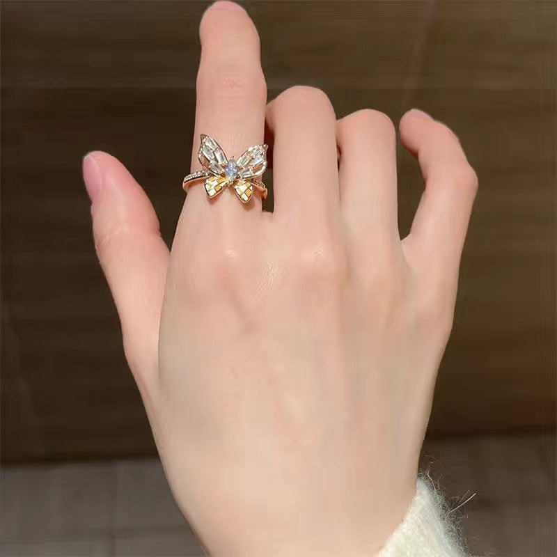 Butterfly ring set