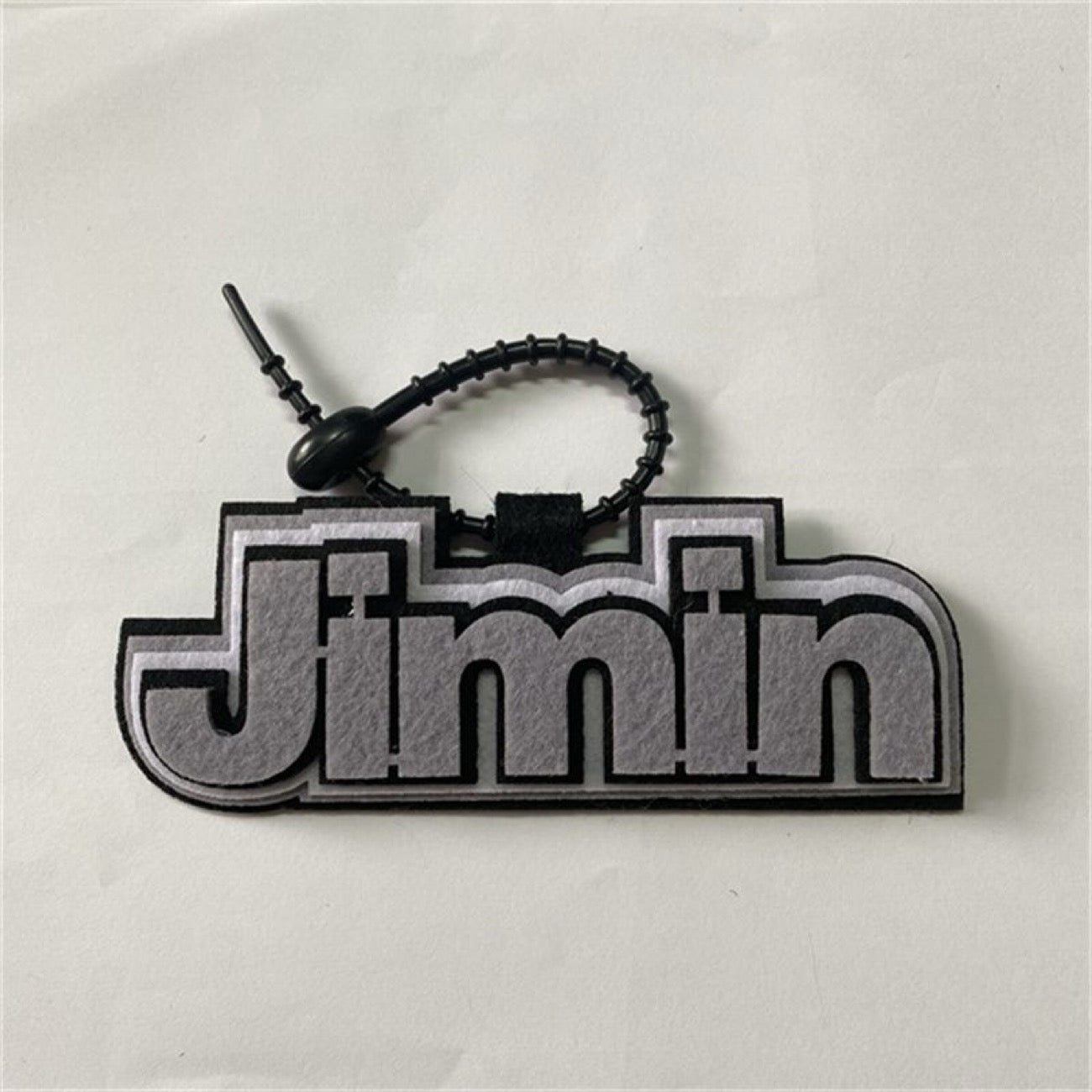 Handmade Felt Name Bag Charm for BTS ARMY - Custom Member Alphabet Pendant for Backpacks & Luggage