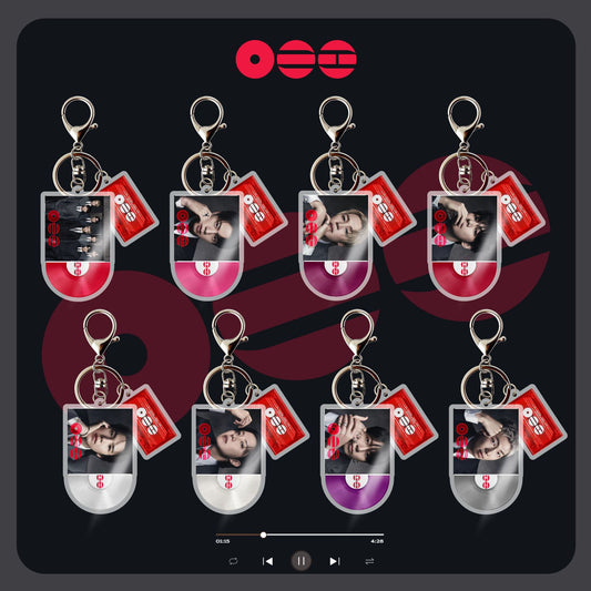 ARIRANG Album Inspired Acrylic Keychain, Retro CD Vinyl & Cassette Tape Charms, Kpop RM Jin Suga J-Hope Jimin V Jungkook Photo Keyring, Aesthetic Kpop Merch Gift for ARMY
