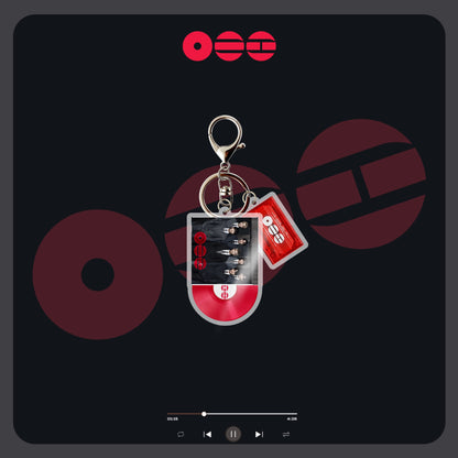 ARIRANG Album Inspired Acrylic Keychain, Retro CD Vinyl & Cassette Tape Charms, Kpop RM Jin Suga J-Hope Jimin V Jungkook Photo Keyring, Aesthetic Kpop Merch Gift for ARMY