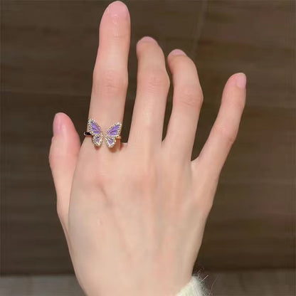 Butterfly ring set