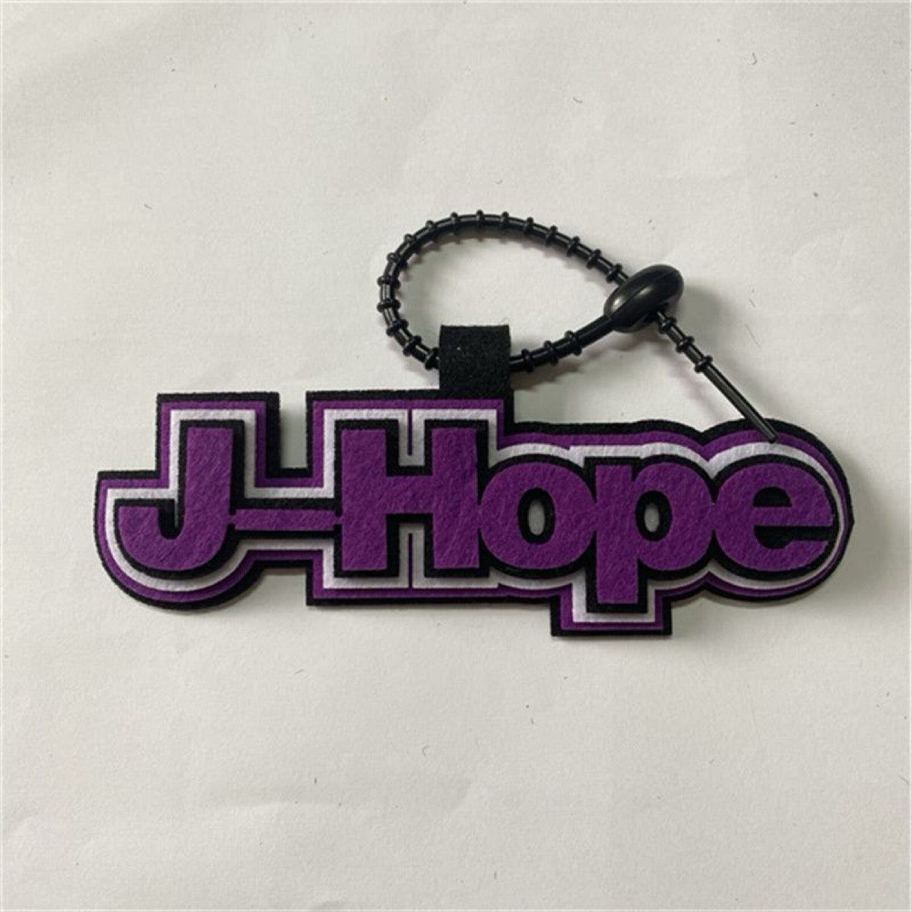 Handmade Felt Name Bag Charm for BTS ARMY - Custom Member Alphabet Pendant for Backpacks & Luggage