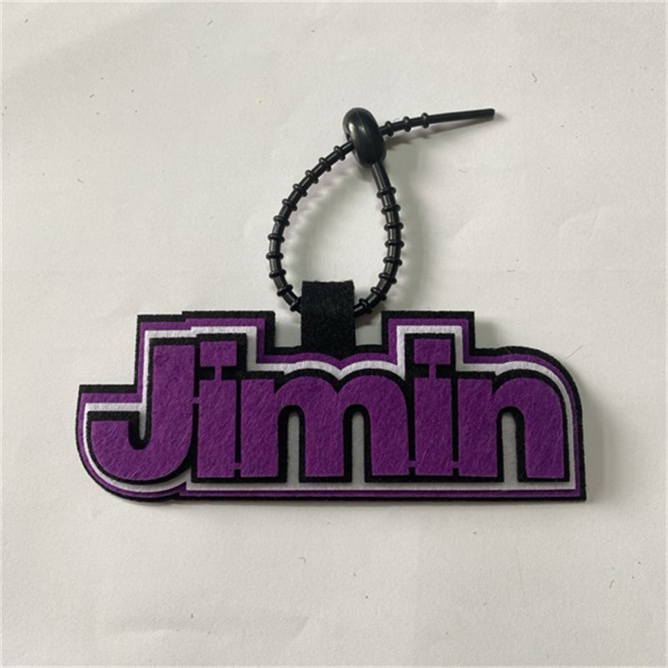 Handmade Felt Name Bag Charm for BTS ARMY - Custom Member Alphabet Pendant for Backpacks & Luggage