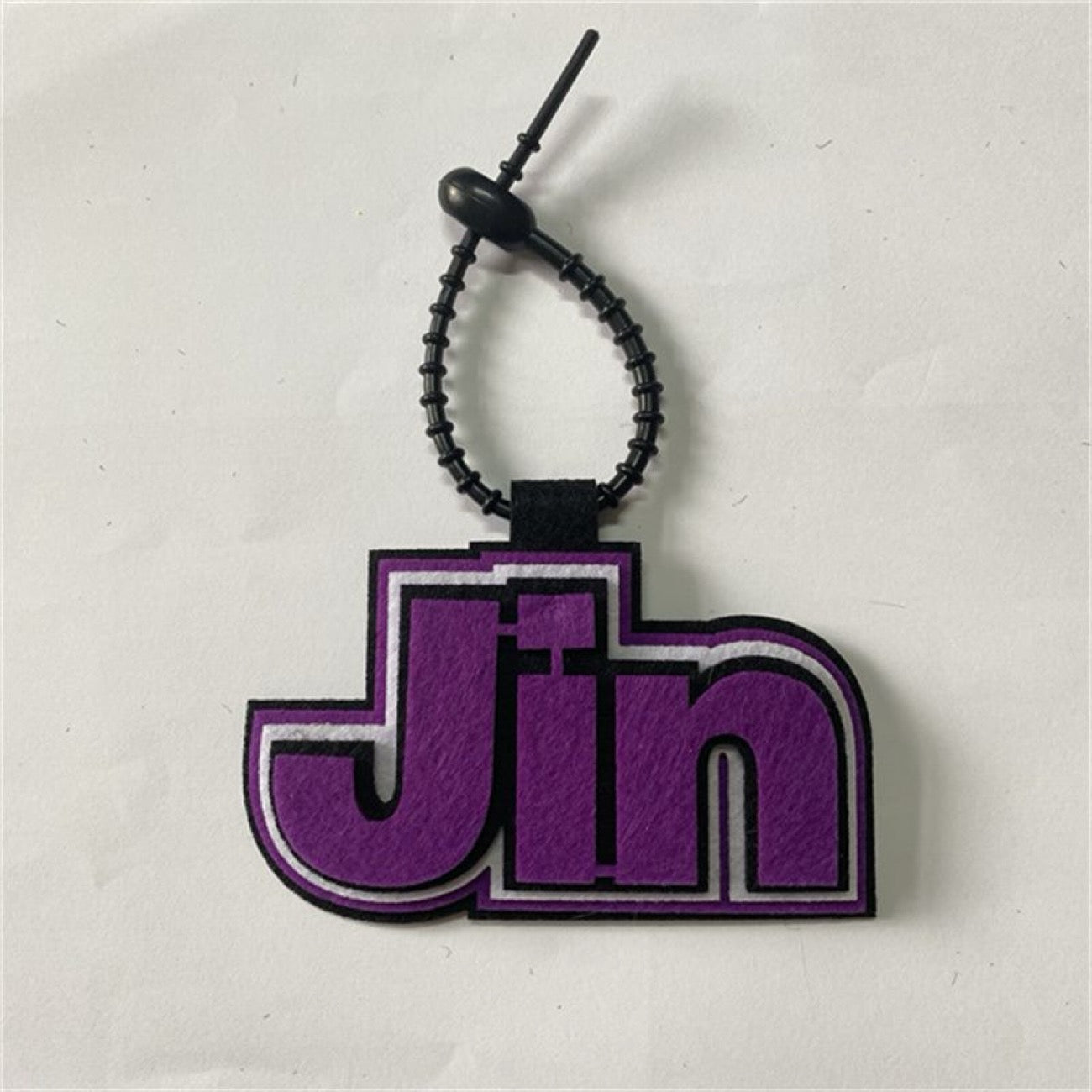 Handmade Felt Name Bag Charm for BTS ARMY - Custom Member Alphabet Pendant for Backpacks & Luggage
